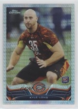 2013 Topps Chrome Prism Refractor 223/260 Kyle Long #62 0o6v