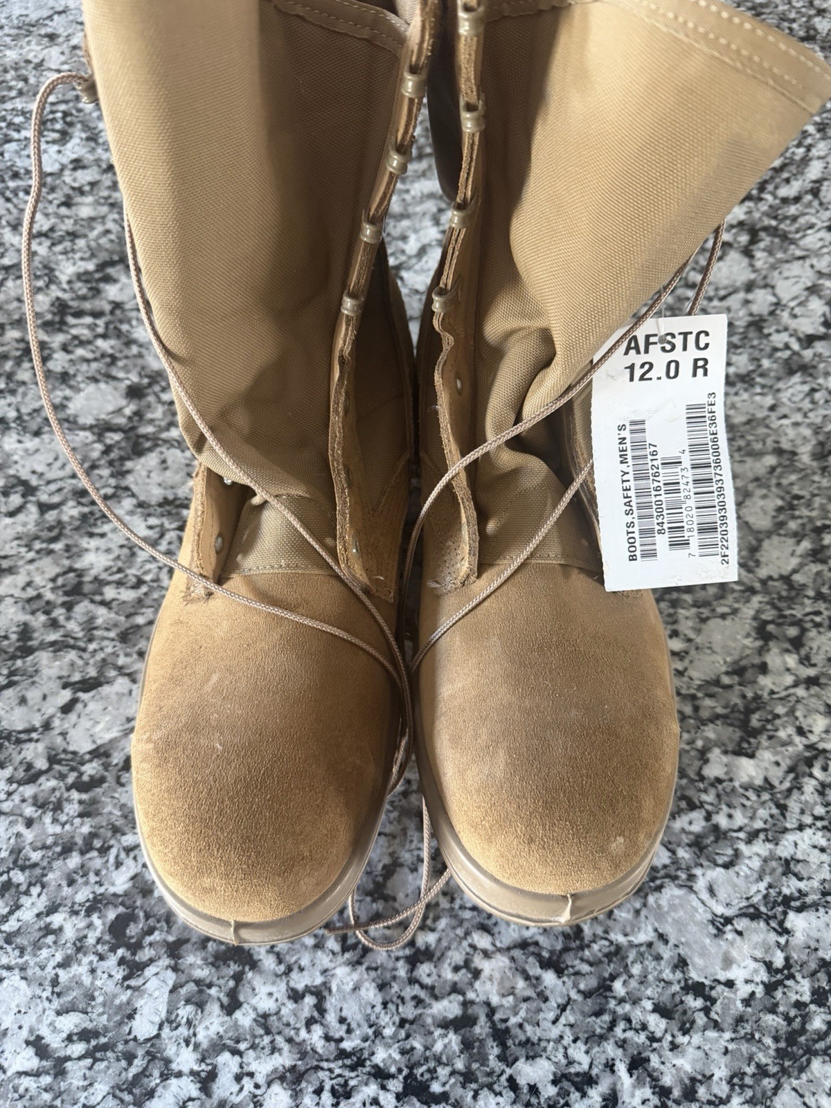 Belleville Safety Boots Model AFSTC Size 12 Composite Toe electrical hazard Rate