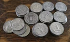 $10 Face Value Lot of 40 - 90% Silver Washington Quarters Various Dates