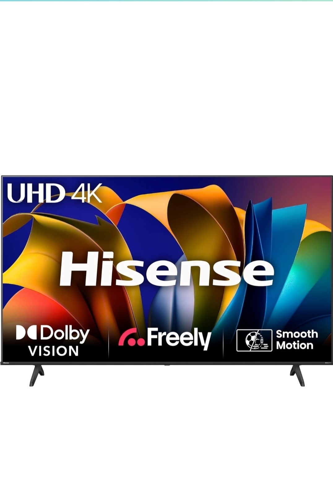 Hisense 50 Inch 4K Smart TV 50E6NTUK - Dolby Vision, Game Mode PLUS with 60Hz VR-