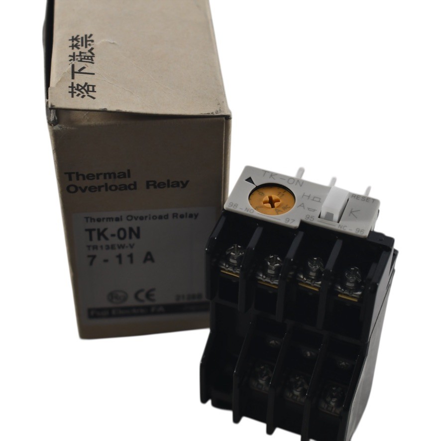 NEW Fuji Electric TR13EW-V TK-0N Thermal Overload Relay 7-11A 3 Pole