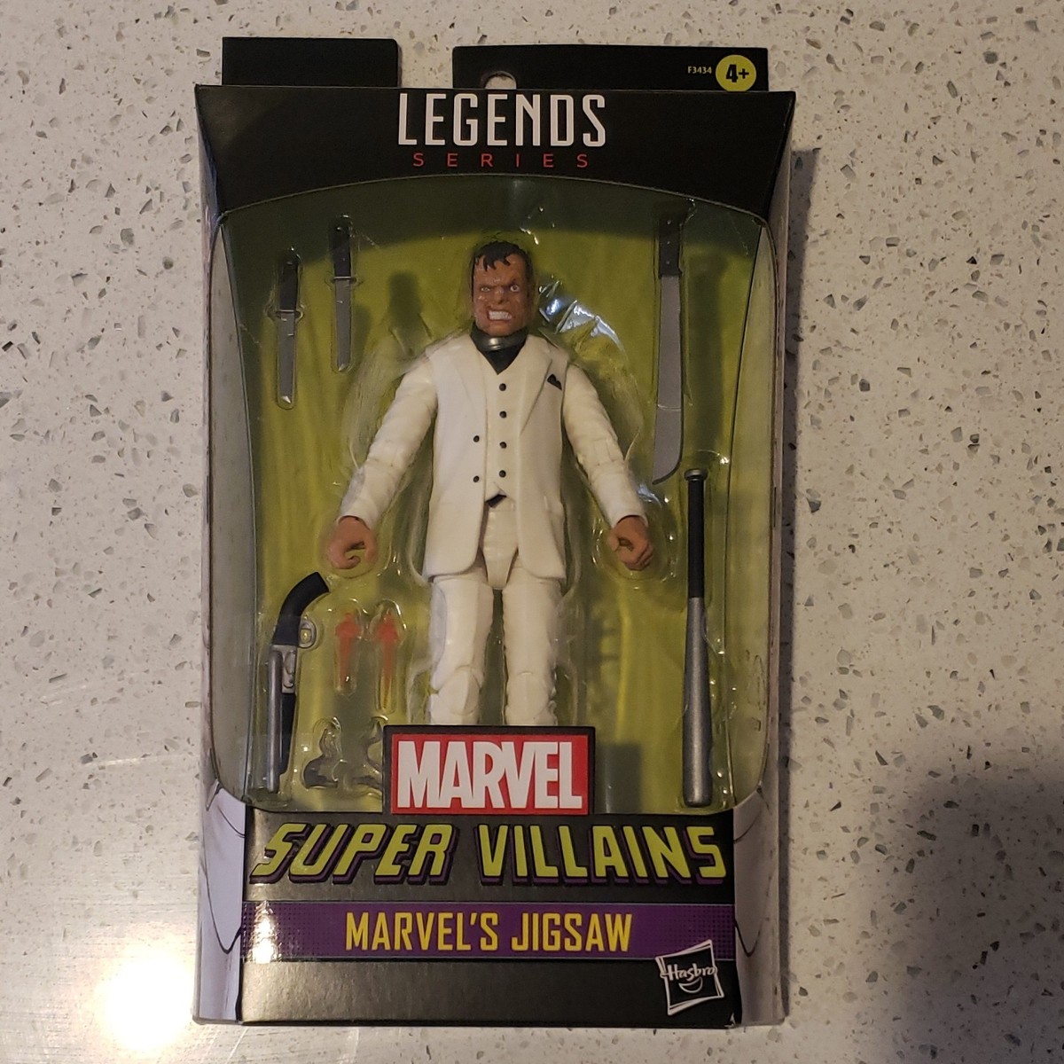 Marvel Legends Series Super Villains Jigsaw Action Figure Boxed