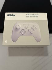 8BitDo 64 Bluetooth Controller White for Anal...