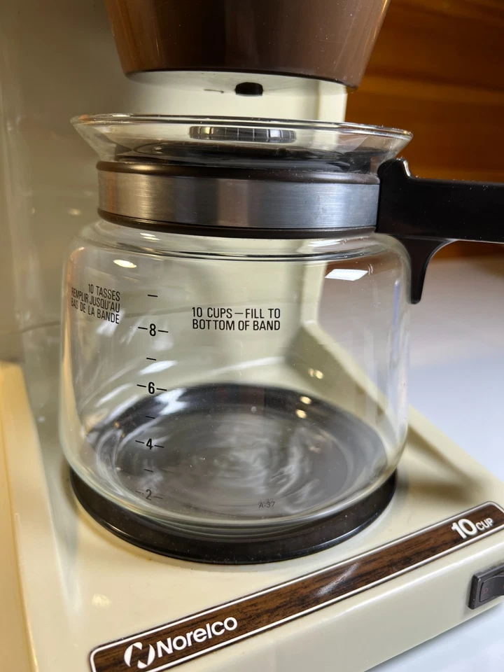 Vintage 1970s 1980s 80s Norelco Dial-a-Brew II Coffee Maker HB-5187 Movie Prop - Image 4 of 4