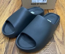 NEW IN BOX adidas Yeezy Slides Dark Onyx ID5103 Men's Size 11