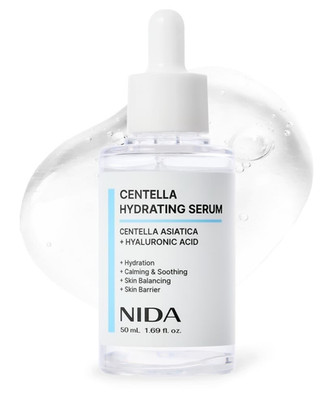 NIDA Centella Hydrating Serum | Centella Asiatica, Hyaluronic Acid | Hydration