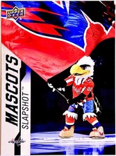2023 UD National Hockey Card Day Mascots SLAPSHOT Washington Capitals #M-1 Sp NM