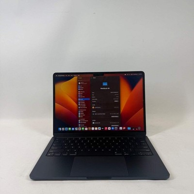2022 Apple MacBook Air 13.6'' M2 10C GPU 3.5GHz 16GB RAM 2TB SSD A2681 2022
