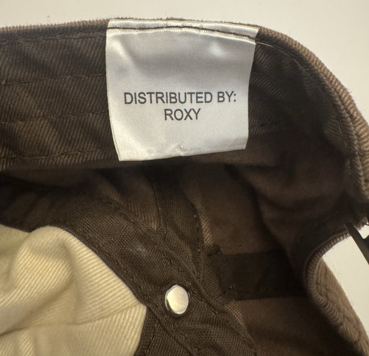 Roxy Baseball Hat Snapback Brown Yellow Embroider… - image 8