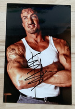 Sylvester Stallone original signierte Autogrammkarte EF Schauspiel USA Rocky alt