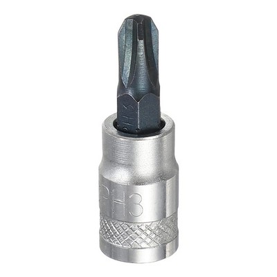 Für Phillips PH3 Stecknuss 1/4'' Antrieb 1.5'' Länge S2 Stahl CR-V