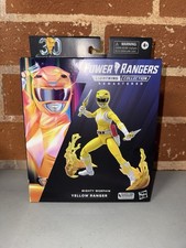 A824 Power Rangers Lightning Collection Remastered Mighty Morphin Yellow Ranger