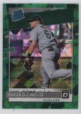 2020 Panini Donruss Optic FOTL Green Cracked Ice Prizm /7 Sheldon Neuse #69 13c1