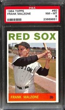 1964 Topps #60 Frank Malzone PSA 8 NM-MT 23669651 