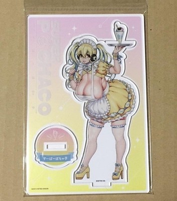 Nitroplus offizieller Acrylständer Super Pochako Kellnerin Ver. New Japan