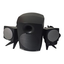 Boston Acoustics BA745 2.1-Channel Powered Comp. Speaker Sound System UNTESTED