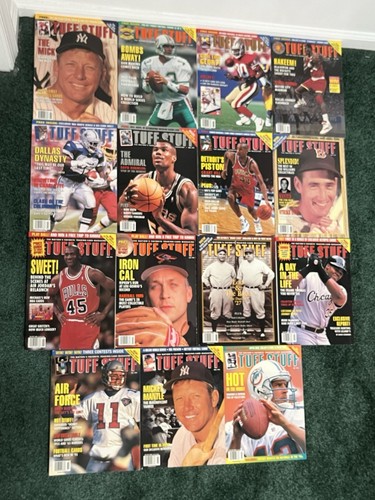 Tuff Stuff 58 Magazine Guide Lot (1992 - 1998) - (Jordan, Shaq, Rodman, & more!) - Picture 3 of 16