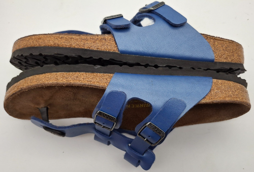 BIRKENSTOCK GRACEFUL BLUE SPARTA GLAIDATOR THONGS - UK 7.5, EUR 41 NARROW - Picture 4 of 15