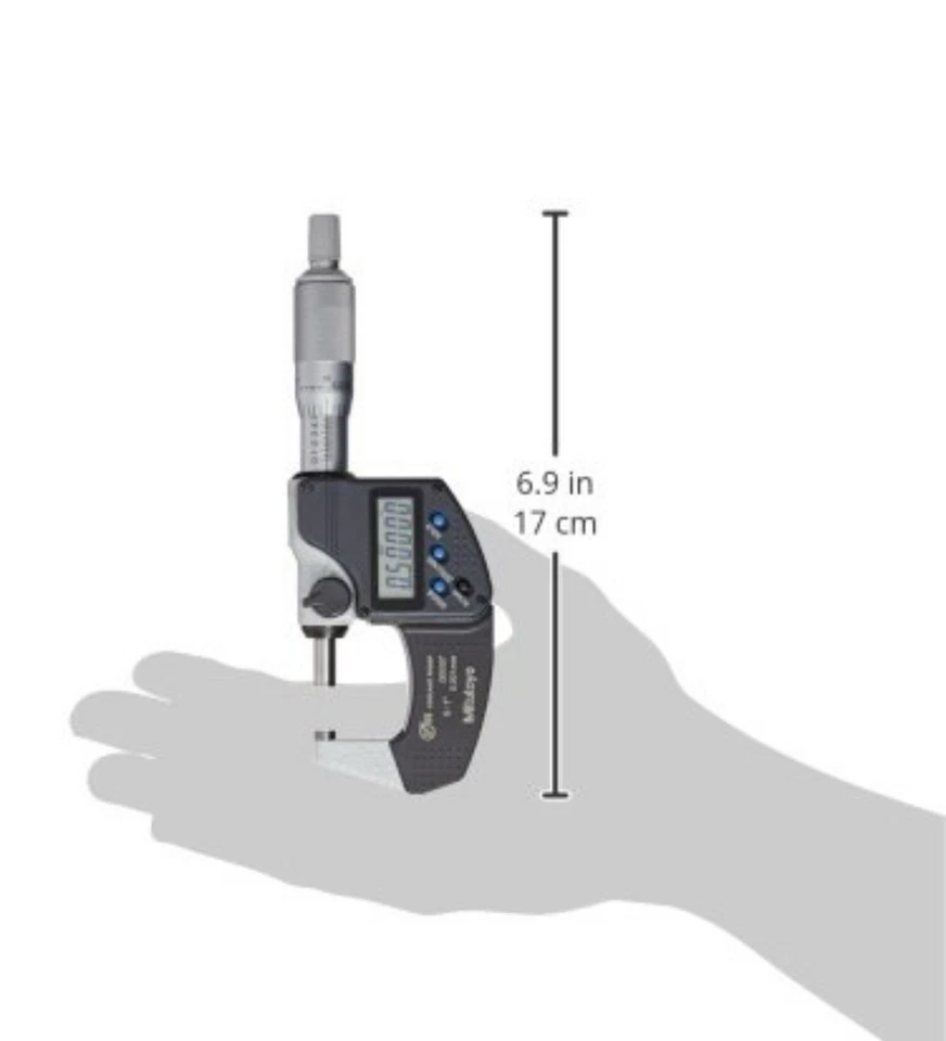 Mitutoyo 293-340-30CAL Digimatic Micrometer CALIBRATION1 NO-SPC Output SR44 New - Image 3 of 4