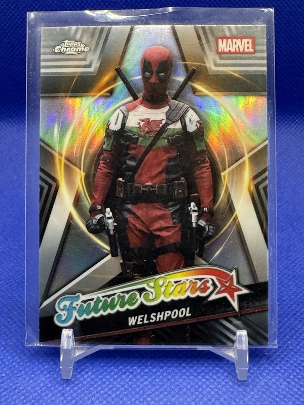 2025 Topps Chrome Deadpool #FS-2 Welshpool Future Stars Insert