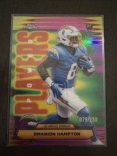 Topps NFL Chrome Omarion Hampton #79/250 RC