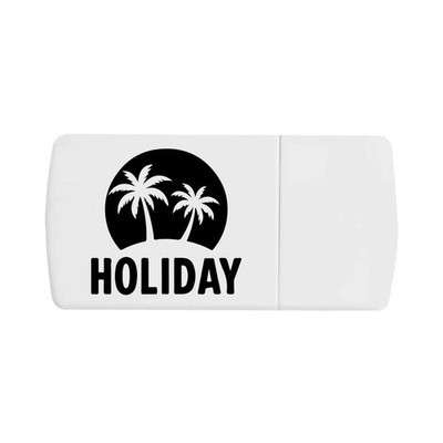 Pillendose ''Holiday Island Paradise'' mit Tablettenteiler (PI00037429)