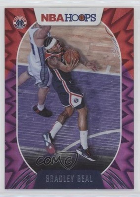 2020-21 Panini NBA Hoops Purple Explosion Bradley Beal #42 o1h