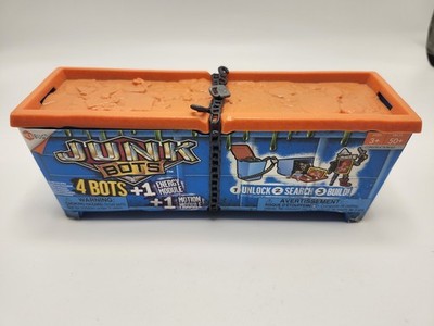 HexBug JUNKBOTS: Industrial Dumpster Assortment Kit 4 Bot Characters Parts Lot