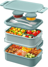 Wayeee Lunchbox Erwachsene 2130Ml Groß Volumen Bento Box Auslaufsicher Brotdose