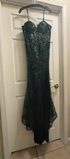 Dark Green Prom/Formal/Wedding Guest Formal Dress Size 2 XL