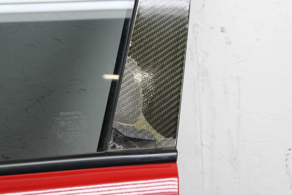 2015-2021 斯巴鲁 WRX STI 左前门(MY7 纯红色)原始设备制造商 NE1 — 第 3/4 张图片