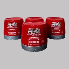 Image of Brylcreem Protein Enriched Hair Styling Cream 4 x 150ml Light Glossy Hold