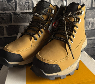 Timberland Men s Waterproof Insulated Hiking Boots Leather Wheat/Black 7 M