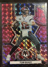 Tom Brady 2022 Mosaic #182 Pink Camo Prizm 🔥🔥HOF Tampa Bay Buccaneers