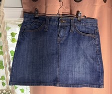GAP Denim Blue Jean Mini Skirt Size 6