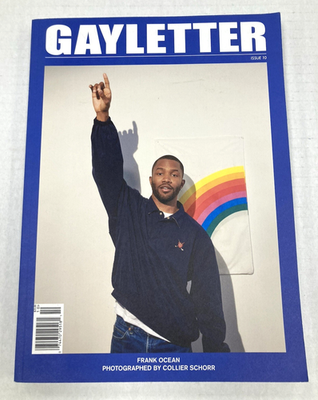 GAYLETTER Magazine Issue #10 2019 Photography Art Culture Frank 