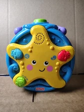 Vintage 2008 Fisher-Price Ocean Wonders Projector Light Up Soother Toy WORKS