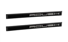 2015-2020 F-150 Roush Sc Supercharged 10.25 Fender Emblems Black Chrome Pair