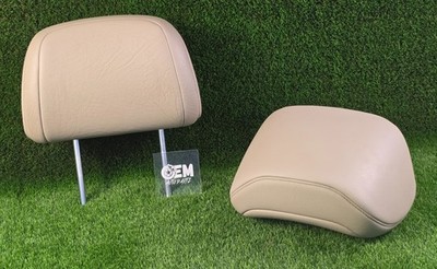 Lexus GX470 2003-2009 Front Links Rechts Kopfstützen Beige OEM Gebraucht