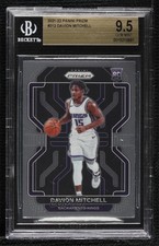 2021-22 Panini Prizm Davion Mitchell #312 BGS 9.5 GEM MINT Rookie RC