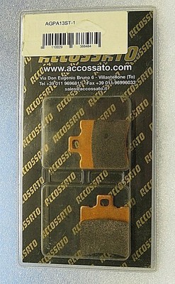NEW Original ACCOSSATO Racing Bremsbeläge APRILIA MBK GENERIC // AGPA13ST-1