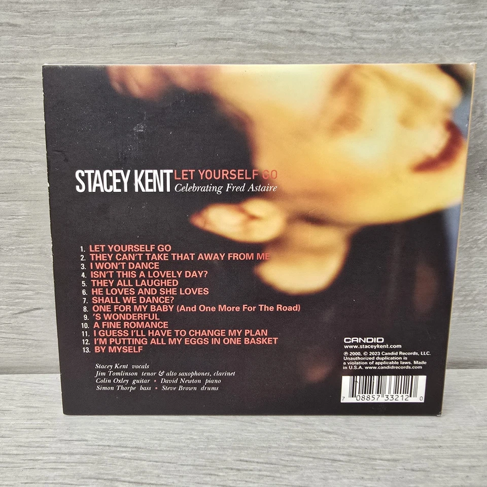 Stacey Kent Let Yourself Go: A Tribute to Fred Astaire CD Digipak 13 Tracks VGC - Image 2 of 4