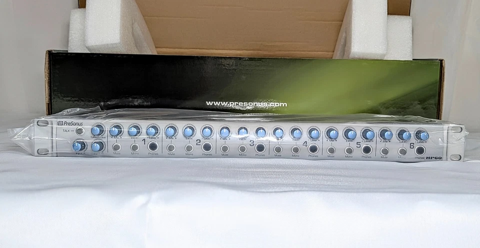 PreSonus HP60 Headphone Mixing System Amplifier/Mixer 6-Channels - Image 2 of 4
