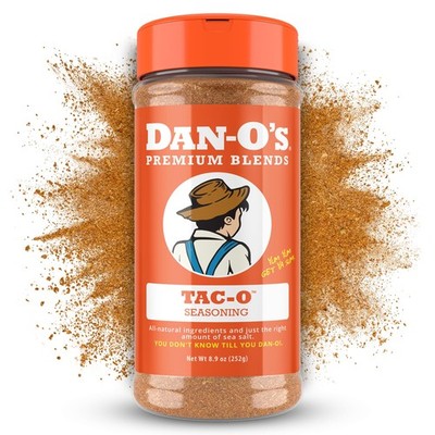 Dan-O's Tac-O Seasoning, 8.9 oz Bottle, All Purpose Ounce (Pack of 1)