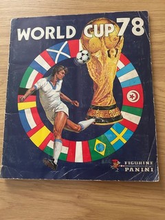 Panini 1978 World Cup sticker album complete & original