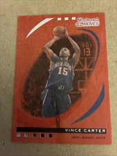2006-07 Topps Trademark Moves WOOD RED #15 Vince Carter Nets #11/35