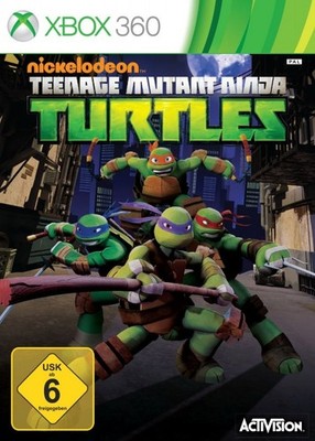 Microsoft Xbox 360 - Nickelodeon Teenage Mutant Ninja Turtles nur CD