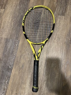 babolat pure aero 100 4 1/8 2019 tennis racquet used