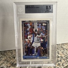 Shaquille O’Neal BGS 8.5 Topps Rookie 1992-1993 RC 362 Magic Lakers🔥