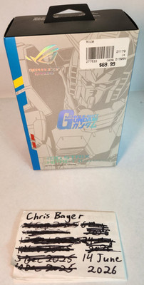 ASUS ROG STRIX IMPACT II GUNDAM Edition Optical Gaming Mouse, Brand New